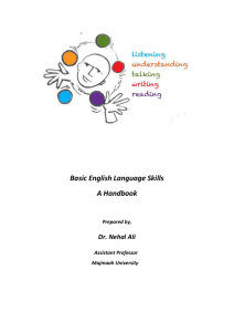 language skills hand book