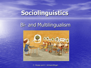 Bi and Multilingualism