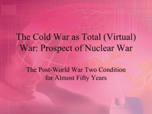 The Cold War (ppt)