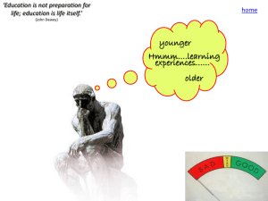 younger Hmmm….learning experiences…… older