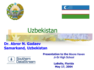 Uzbekistan History