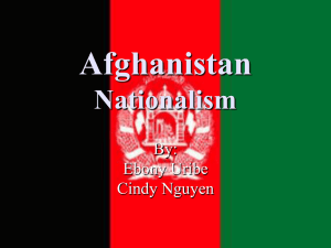 Afghanistan: Nationalism