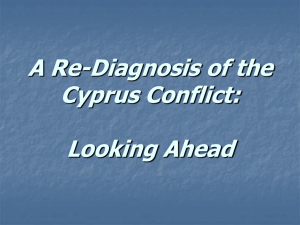 Re-examining the Cyprus Conflict