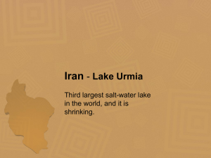 Iran - Lake Urmia