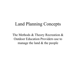 Land Use Concepts