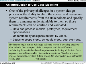 • One of the primary challenges in a system design