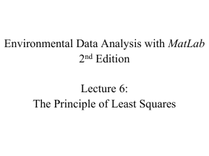 MatLab 2 Edition Lecture 6:
