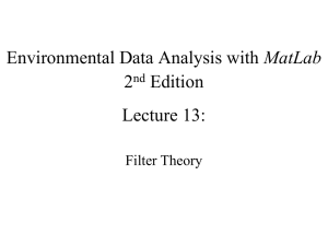 MatLab 2 Edition Lecture 13: