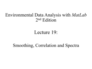 Lecture 19: MatLab 2 Edition