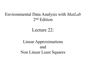 Lecture 22: MatLab 2 Edition