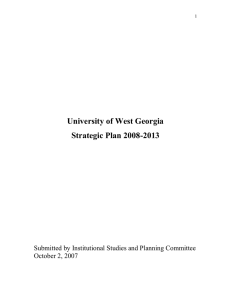 http://www.westga.edu/~mcrafton/Full_Strategic_Plan.doc