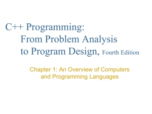 C++ Programming: From Problem Analysis to Program Design, Fourth Edition