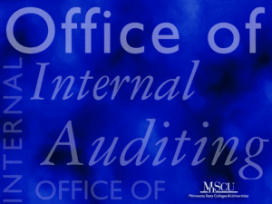 Internal Auditing Presentation