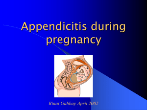 appendicitis