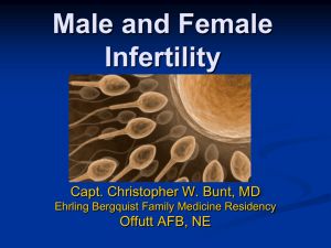 Bunt - Male and Female Infertility