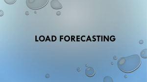 Load Forecasting