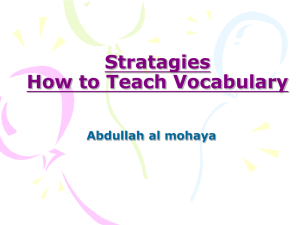 strategies of teaching vocab.1