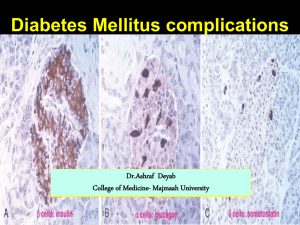 Complications of Dibetes