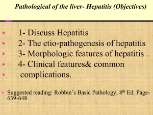 LIVER PATHOLOGY - HEPATITIS 2015