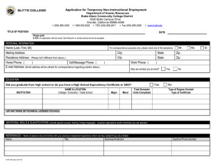 APPLICATION - TEMPORARY NON-INSTRUCTIONAL P-08