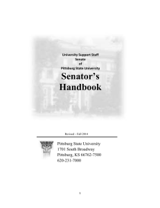 Senate Handbook
