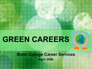 Butte College Career Services PowerPoint