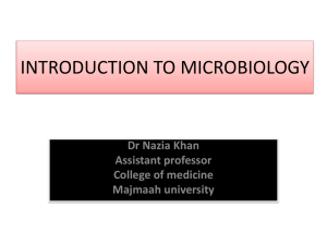 Introduction to Medical Microbiology