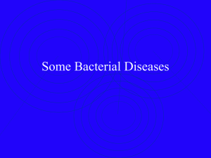 Some Bacterial Diseases