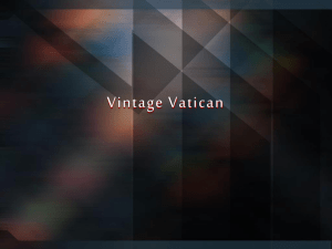Vintage Vatican