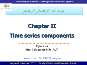 Chapter II Time series components Fifth level : 1436-1437