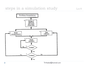 Modeling and simulation of information systems