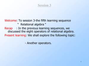 relational algebra8