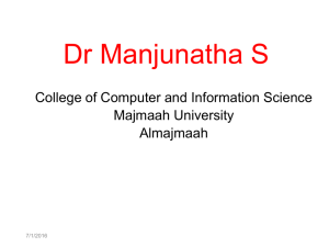A research talk on 'CURRENT TRENDS IN SCIENCE AND TECHNOLOGY'