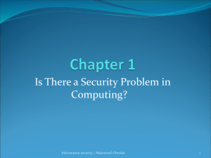 Chapter 1 - Network Security-ITT