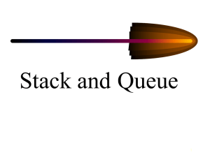 Stack And Queue