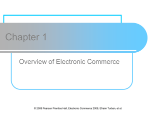 Chapter 1 Overview of Electronic Commerce