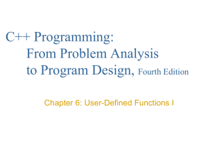 C++ Programming: From Problem Analysis to Program Design, Fourth Edition