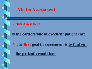 Victim Assessment