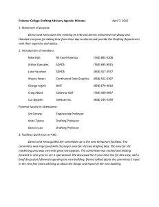 Drafting Technology Advisory Meeting, April 7, 2015