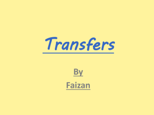 Transfers By Faizan