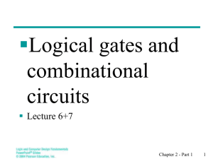  Logical gates and combinational circuits