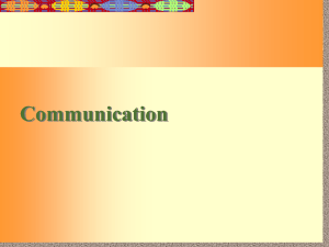 Communication 15-1