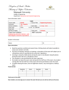 Sample Question Paper :Assignment (New Oct 13, 2015)