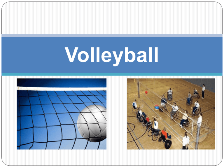 powerpoint presentation about volleyball