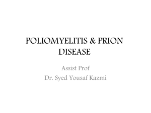 Polio & Prion disease