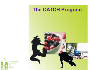 CATCH Overview PPT