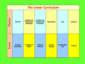 The Linear Curriculum es Them