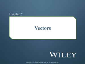 chpter 2: vectors