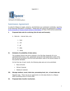 Submission Agreement Appendix A