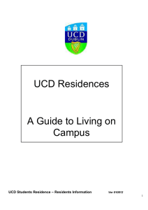 Guide to Living on Campus (opens in a new window)